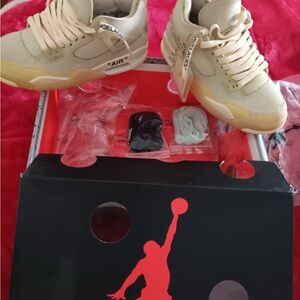 Nike Air Sneakers in Cream and Tan